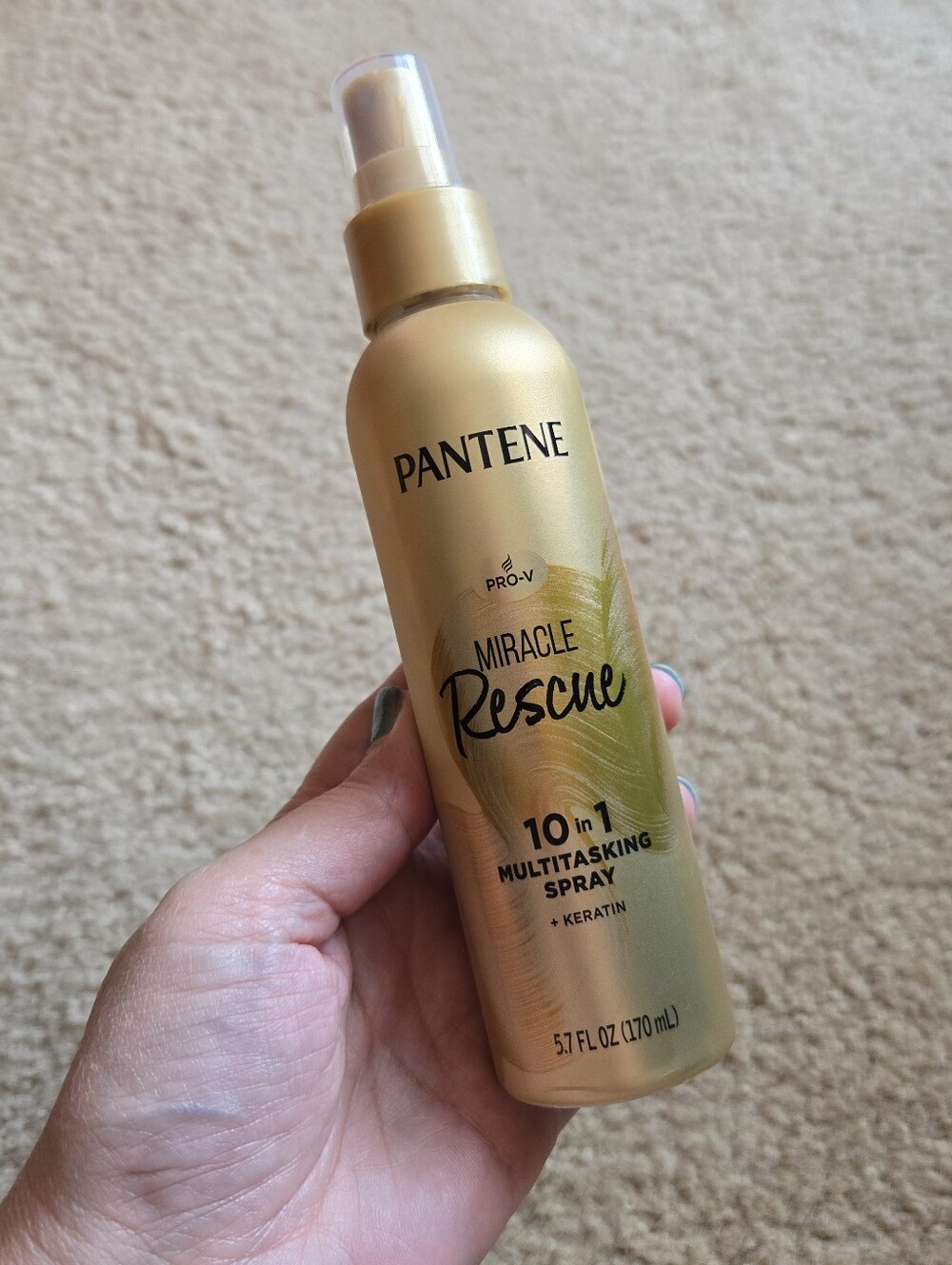 NEW full size Pantene Pro-V Miracle Rescue 10 in 1 Multitasking Spray + Keratin